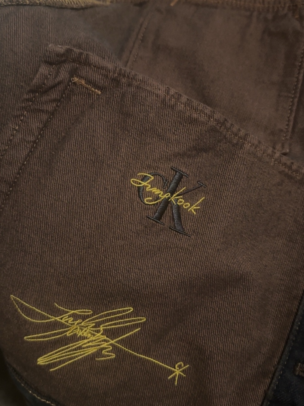 Calvin Klein x Jung Kook collab 90’s style Jean jacket limited edition - Picture 2 of 5